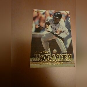 Quinton McCracken Baseball Card